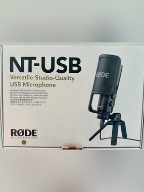 RODE NT-USB Studio-Quality USB Microphone